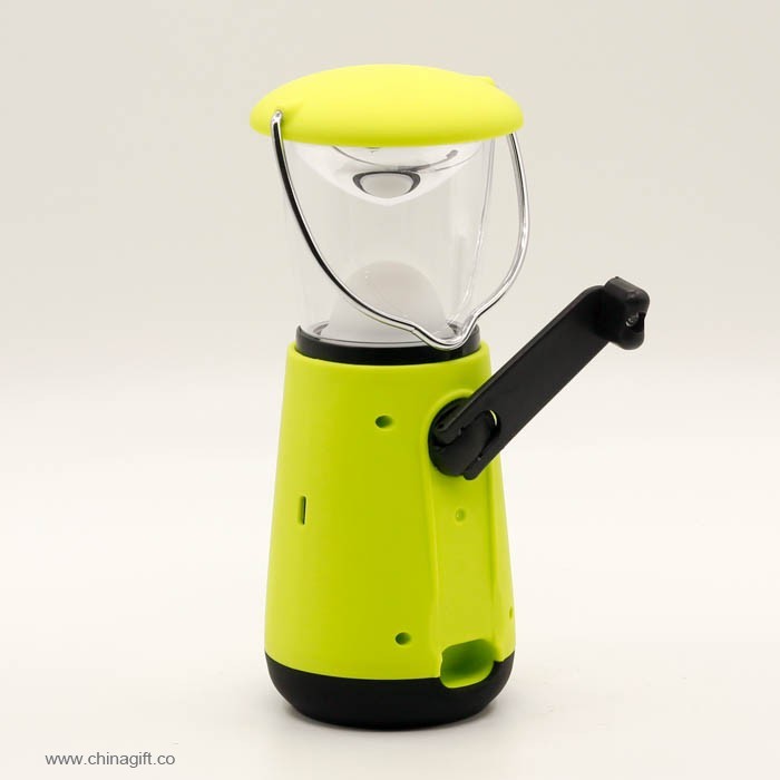 Dynamo aufladbare led camping laterne