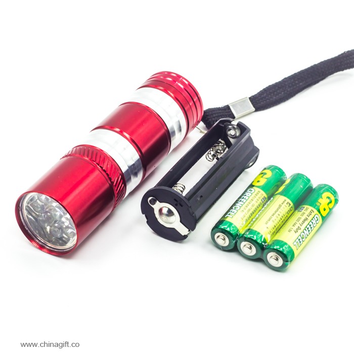 3 AAA 9 uv led flashlight