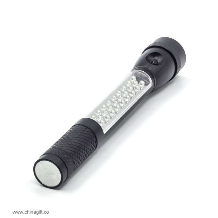 7+18+8 LED aluminum flashlight