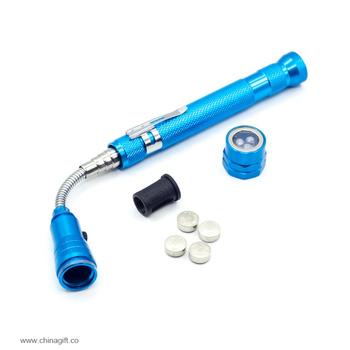 Led Flashlight Magnetic Base Light