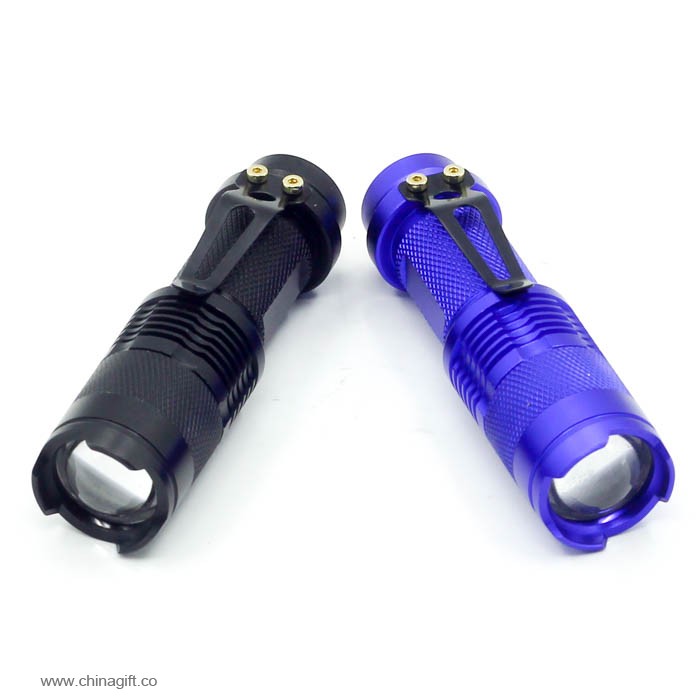 3W aluminum alloy zoom led flashlight 