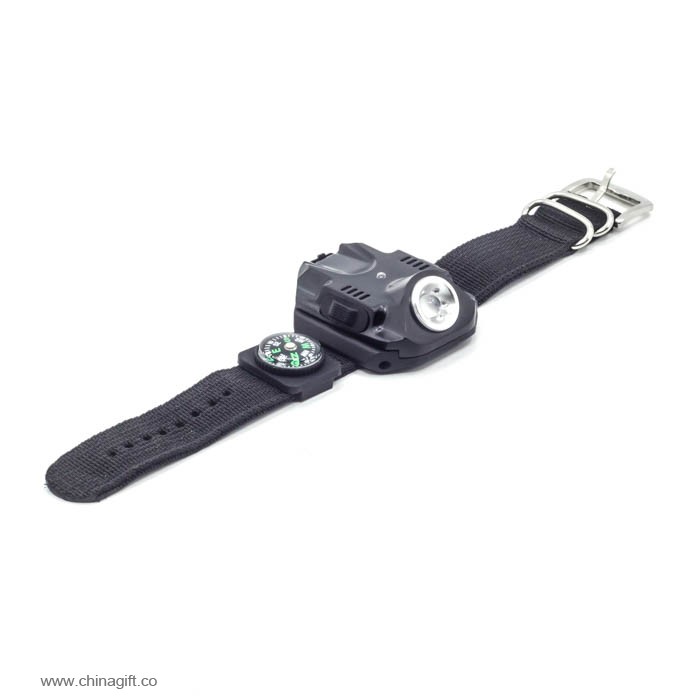 5 watt Q5 led usb rechargeable watch flashlight 