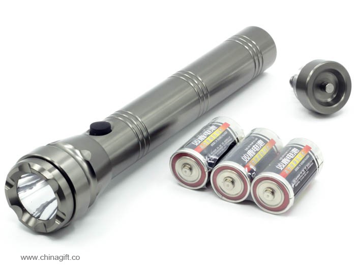 250 lumen 3 C battery Q5 led heavy duty torch light