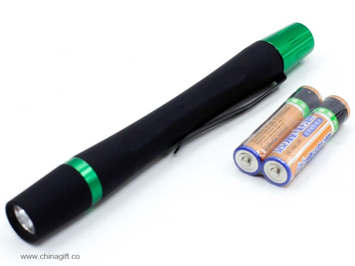 długopis latarka led 2 AAA suchych baterii 0.5w
