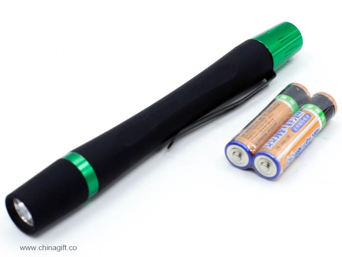 2 AAA dry battery 0.5W led pen torch