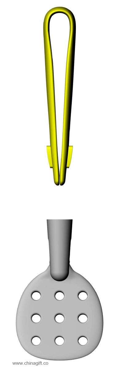 espátula de High-end ABS e nylon de utensílios de cozinha antiaderentes