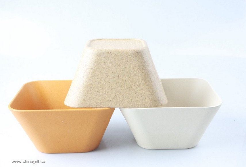 750 ml Bambus Kwadrat Salad bowl