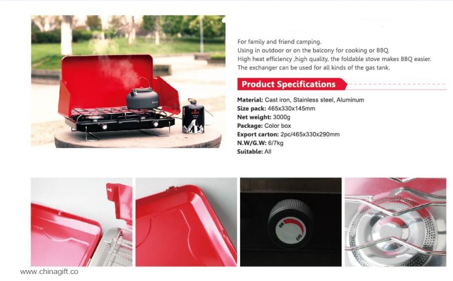 Picnic Portable BBQ Outdoor Gas Cooker