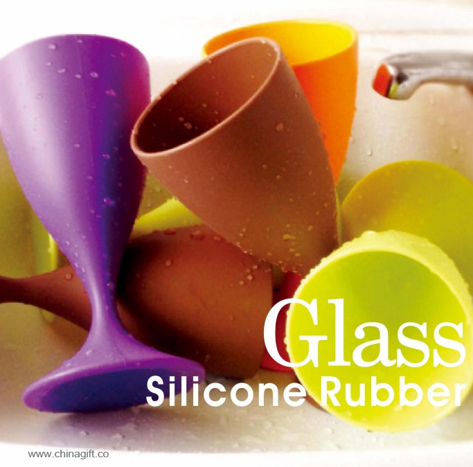 silicone drinking glass