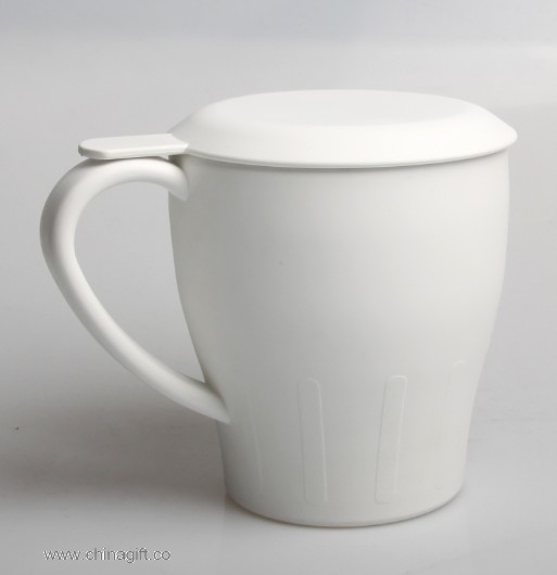 500 ML china maíz taza taza de té con tapa