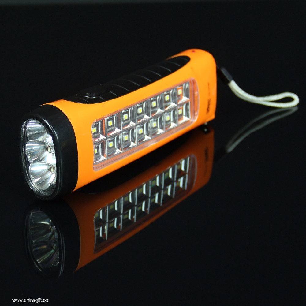 Electronic Plastic Flashlight Torch