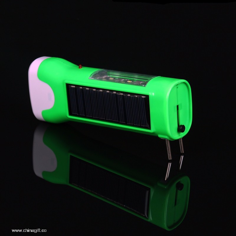  Solar Led Torch Flashlight