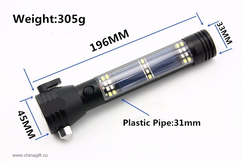 Zehn funktionen in Einer Taschenlampe