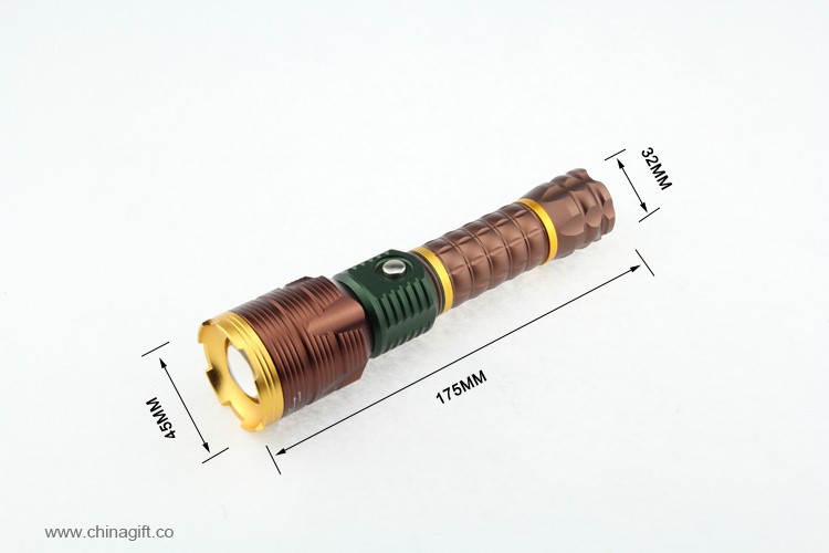 High Power Hunting Rechargeable LED Flashlight Torch