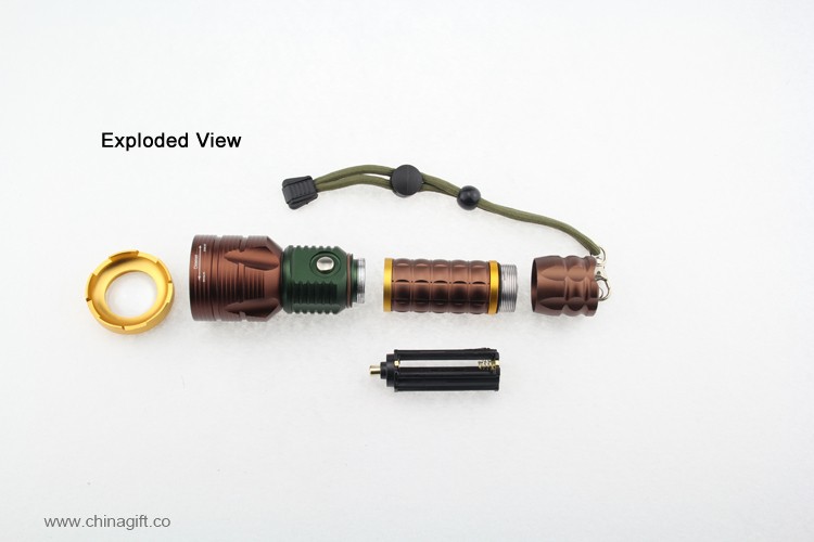 High Power Hunting Rechargeable LED Flashlight Torch