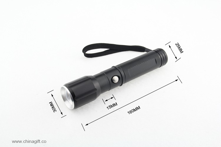  Rechargable Flashlight Zoom Focus Led Torch light