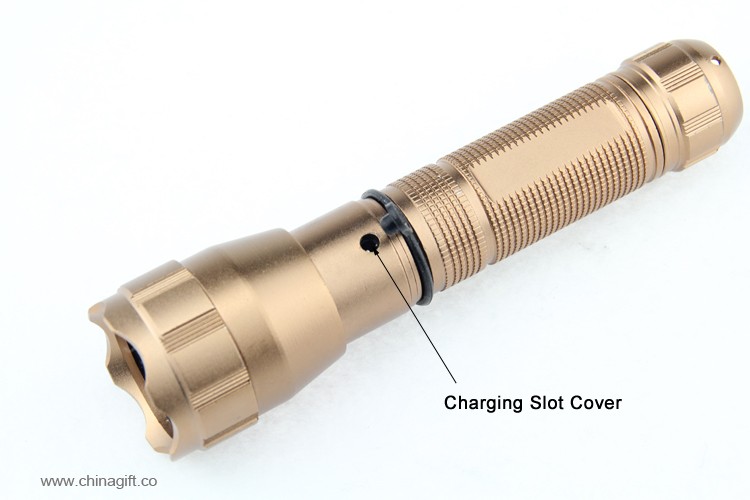  Rechargeable Aluminium Dimmable Led Flashlight