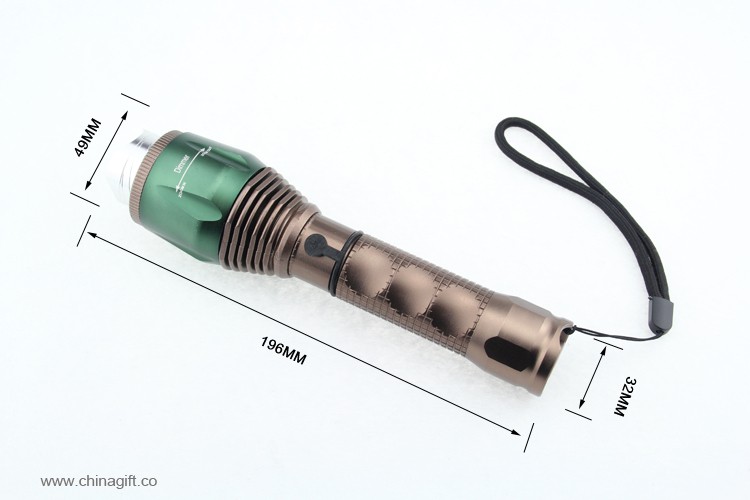 3 Watt XPE Aluminum LED torch Flashlight