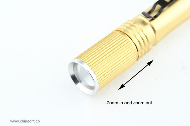 Led Flashlight Torch With Clip