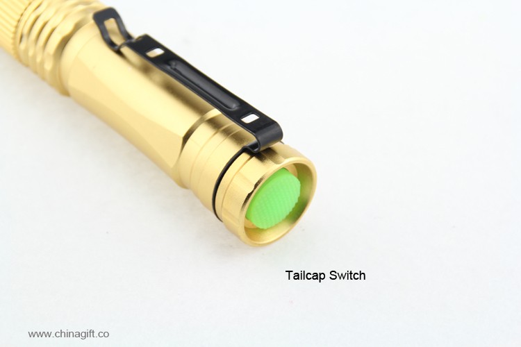 Led Flashlight Torch With Clip