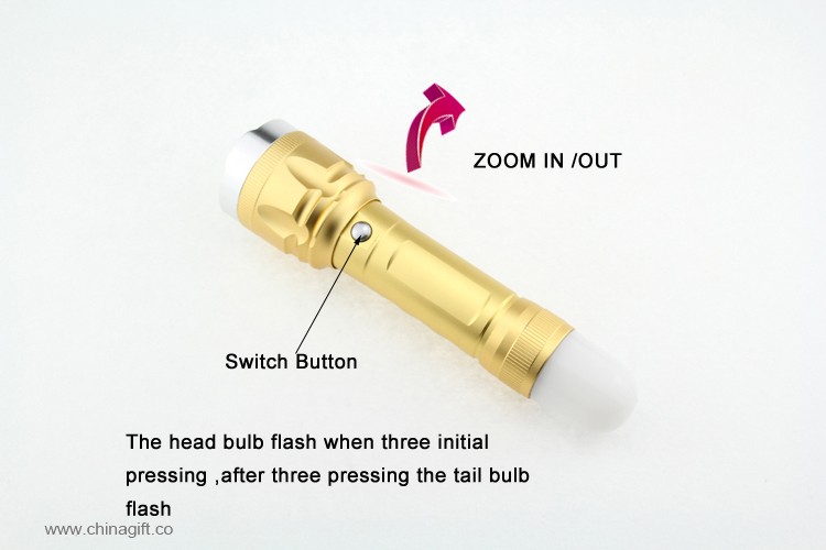  Usb Recarregável Mini Lanterna de Led