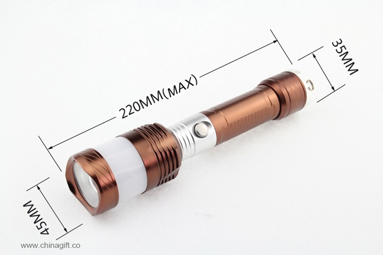 الطوارئ المطرقة ضوء قوي 3.7 v 200 التجويف باهتة القابلة لإعادة الشحن الصمام مصباح يدوي