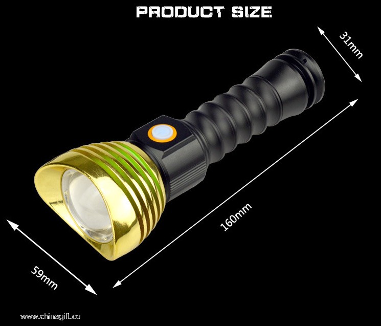 USB şarj cihazı şarj edilebilir Işık 