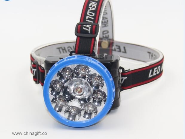  9 LED Bulb High Bright Light Headlamp