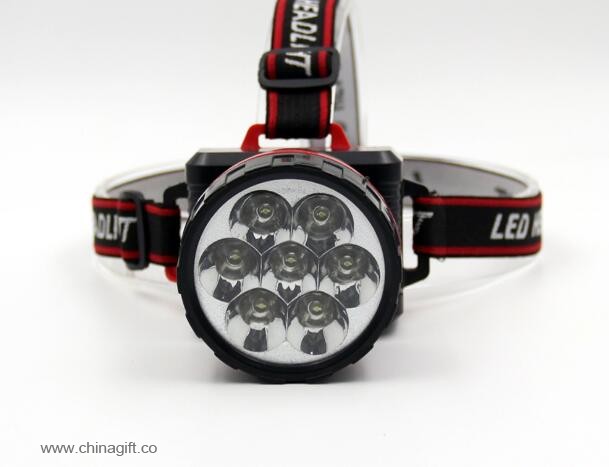 7LED Glühbirne Kunststoff Taschenlampe