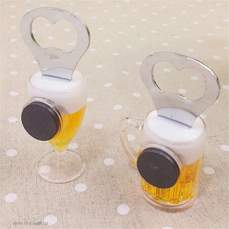 cups plastic bottle opener