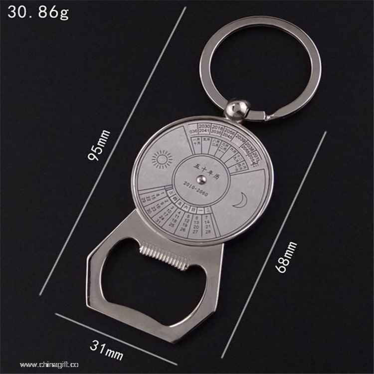  50 anni Calendario Forma Bottle Opener