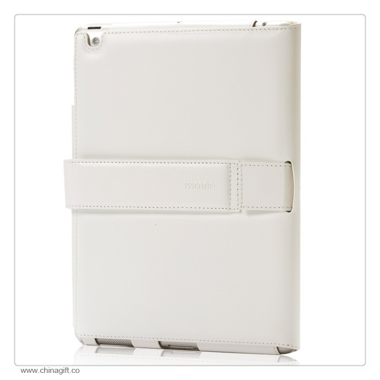  White Leather Portfolio