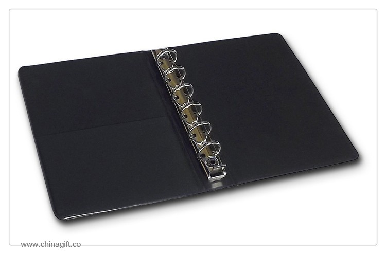Leather Black Folder 
