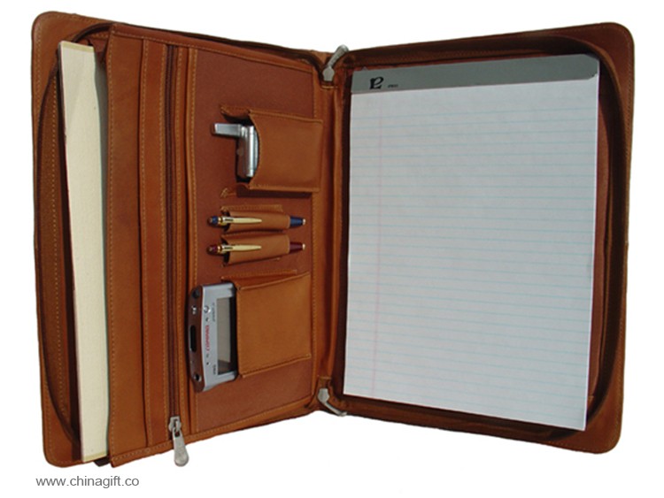 Leather Brief Padfolio