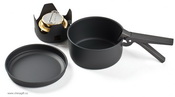 Mini cookware kit with alcohol burner images